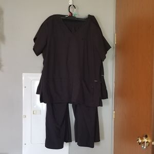 3 SETS Jockey Scrubs - Black